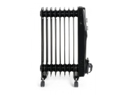 G21 Olejový radiátor  Bromo černý, 9 žeber, 2000 W