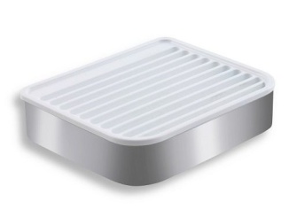 Szappanok – Novaservis Mýdlenka Bílá/chrom, nerez, , 65548,4