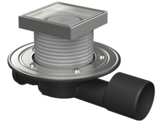 Technická sanita –  Chuděj Neptun PVP 50/75 (univerzální, průběžná) 125 x 125 mm, oceľ, Ceramics, K3, ano