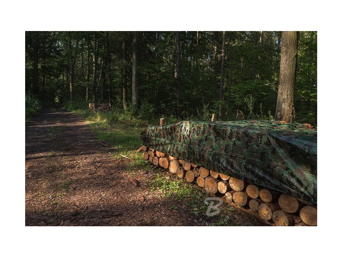 Bradas Krycí plachta 1,5 x 2,4 - 90 gramů - maskovací