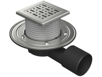 Technická sanita –  Chuděj PVBU 50/75 (univerzální) 125 x 125 mm, oceľ, Face, K3, ano