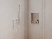 Ravak 701.11WV Podomítkový vývod, White Velvet