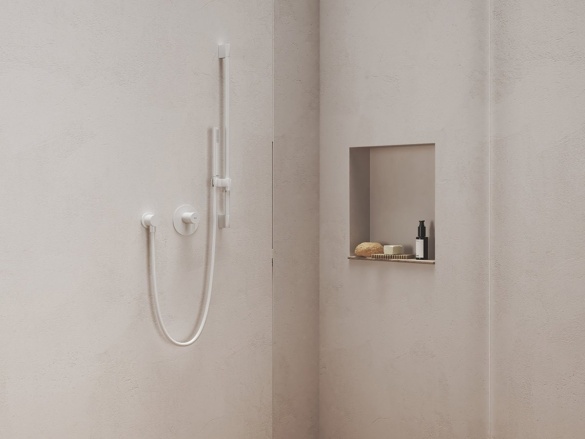 Ravak 701.11WV Podomítkový vývod, White Velvet