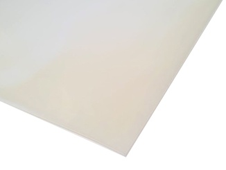 Plné desky Röchling –  Röchling Pružná polypropylenová deska PP-H natur 2000 mm x 1000 mm x 2 mm, neutrální / přírodní