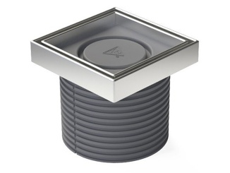 Příslušenství pro Vpusť Chuděj PVM 50 125 x 125 mm, ocel, Labyrinth, K3