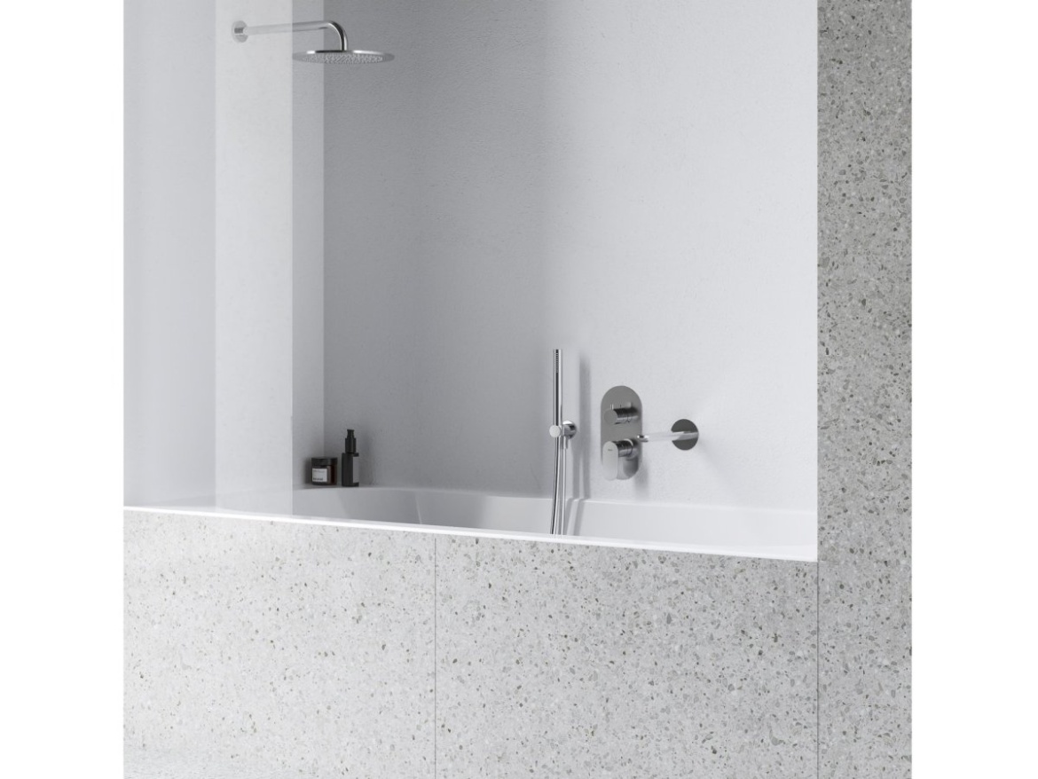 Ravak EL 027.60RGB Výtokové ramínko pro vanu, růžové zlato kartáčované