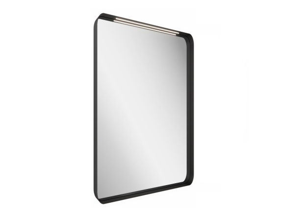 Ravak Zrkadlo Strip 60x70 s osvetlením, biela