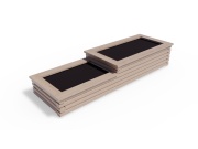 Emelt ágyás Česká Manufaktura Typ 1