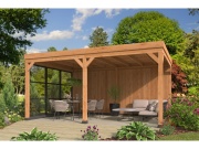 Wood flatroof base set Kiruna