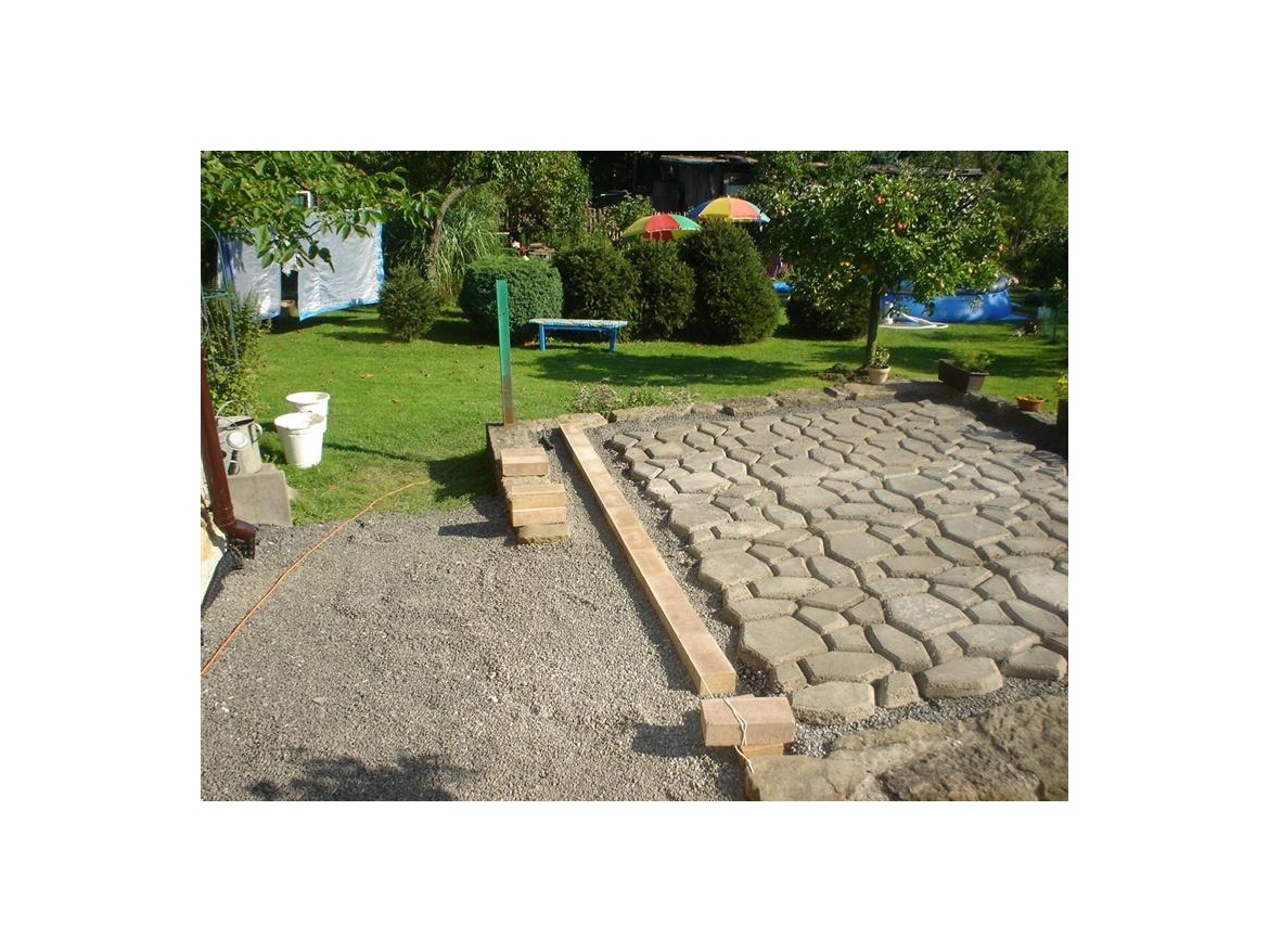 Zahradní (přírodní kámen) Klinker chodník Plastermacher