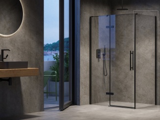 Sprchové kouty –  Ravak COPS 90, biela matná+transparent