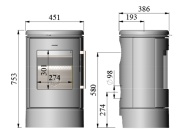 Krbová kamna Morsø 6840 5,8 kW