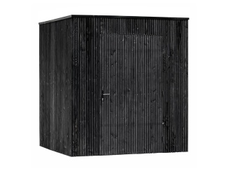 Dřevěné zahradní domky Tuindeco – Brooklyn 219 x 219 x 241 cm čierna