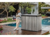 Keter Zahradní úložná skříň Keter DECO SIO DARWIN 1 150 L - storm grey / šedá