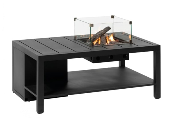 Stôl s plynovým ohniskom COSI Flow Straight