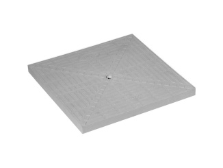 Příslušenství pro Rám pro rošt nebo poklop Dakota šedá, 250 x 250 mm