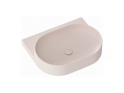 Ravak Umyvadlo Yard 60, s otvorem pro baterii, bez přepadu, Alabaster Pink