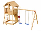 Gyermekeknek játszótér a kertben Česká Manufaktura Honzík Plus