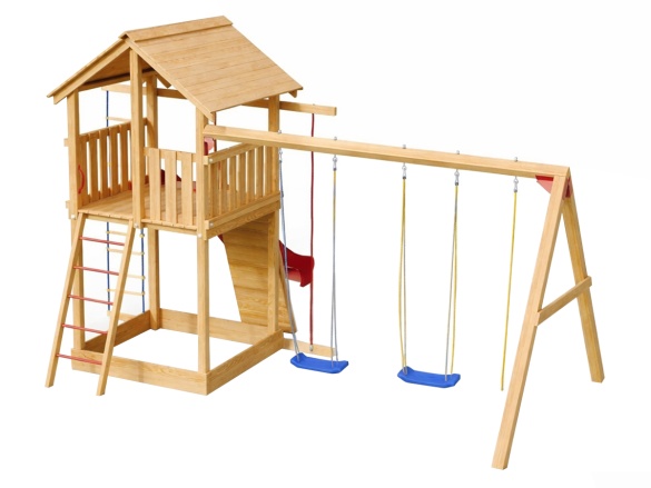 Gyermekeknek játszótér a kertben Česká Manufaktura Honzík Plus