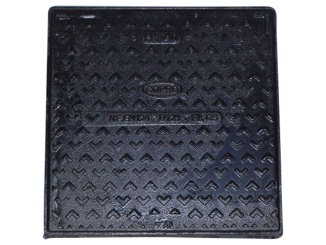 Poklopy na šachtu Copro –  Copro HY 41 mm, 586 x 622 mm, B125