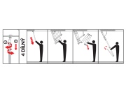 Skládací půdní schody Oman Long Extra
