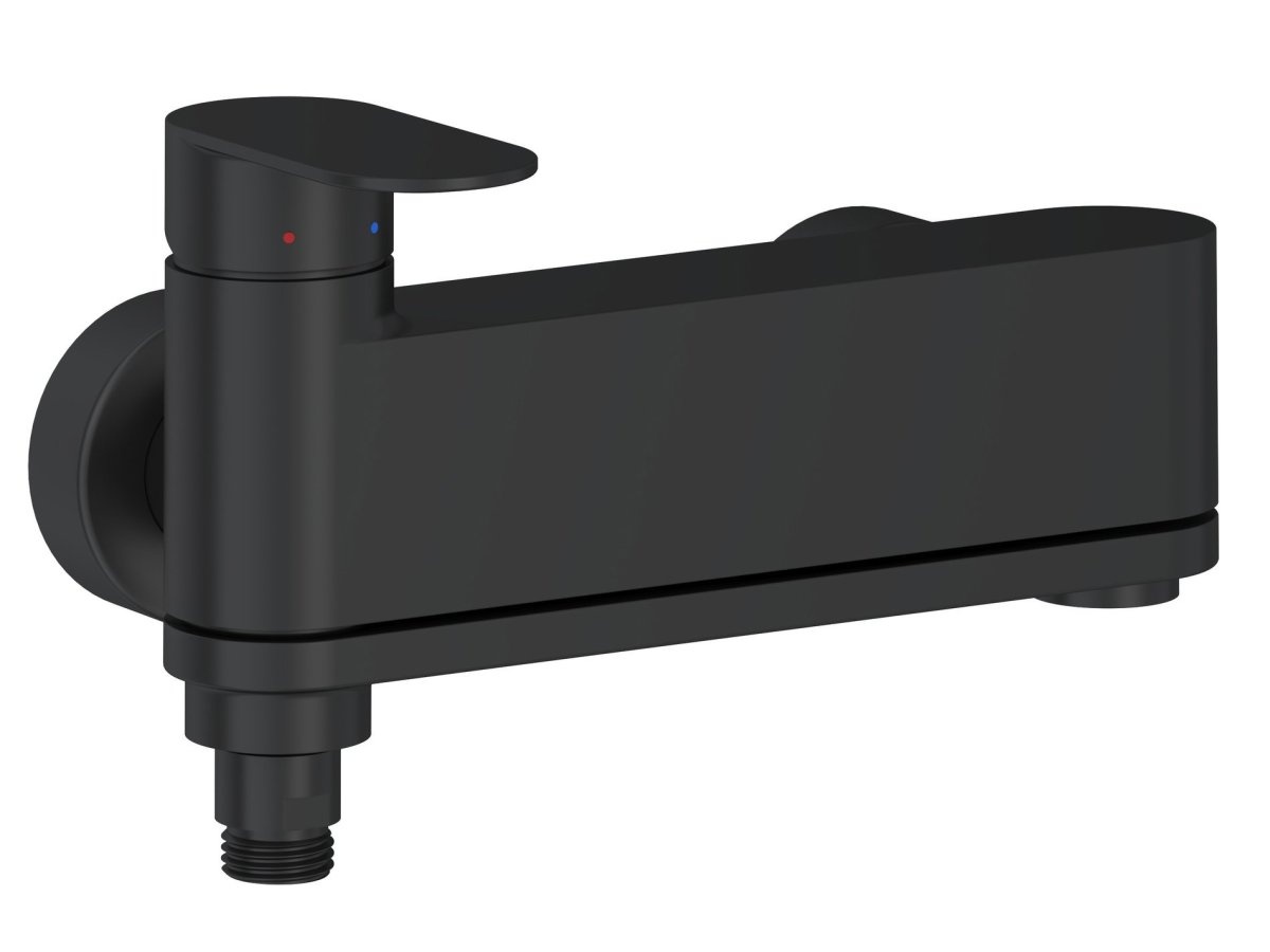 Ravak CR II 022.20BL Vanová nástěnná baterie bez sprchového setu, černá