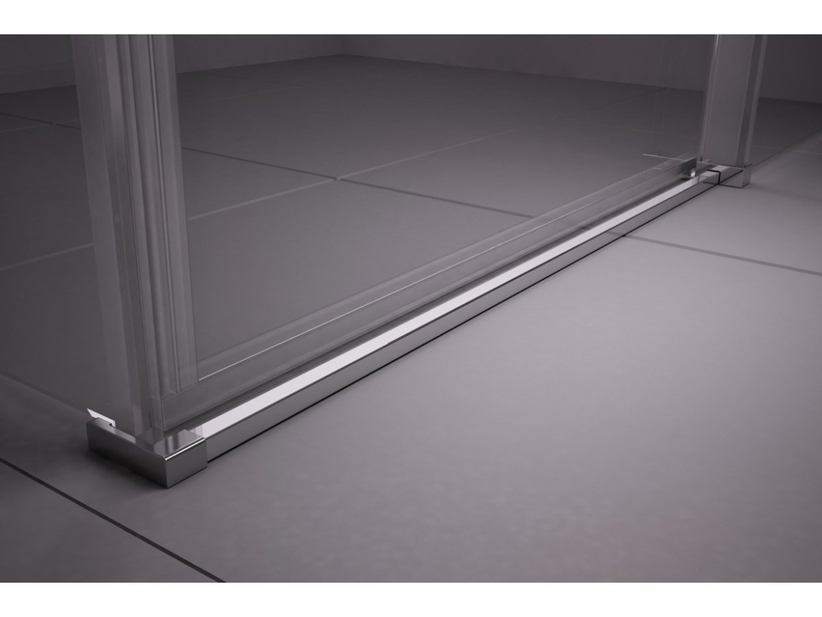 Ravak MSDPS 100x80 L, satin+transparent