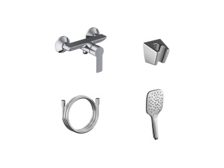 Sprchové –  Ravak SL 032.00CR.+S Sprchová nástěnná baterie se sprchovým setem, chrom