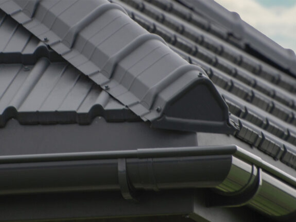 Zakončení hřebenáče rovné Budmat ZP-TOP