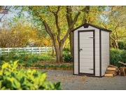 Plastový zahradní domek Keter MANOR 4 x 3 béžový, s podlahou