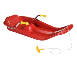 Bobok és szánkók –  Rolly Toys Jetstar červená, 100 kg