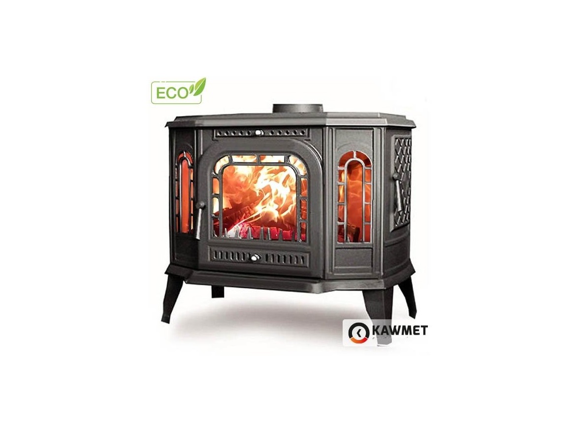 Öntöttvas kandalló kályha Kawmet P7 PB - 10,5 kW ECO