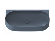 Ravak Umývadlo Yard 80, s otvorom pre batériu, bez prepadu, biela