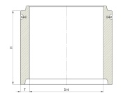 Šachtová skruž Tiba DN 1000