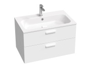 Ravak SD Chrome II 70 skříňka pod umyvadlo bílá, madla chrom