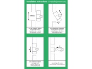 VespaGarden Sběrač děšťové vody s ventilem 100mm BRADAS IBCLZ1-100-DGY