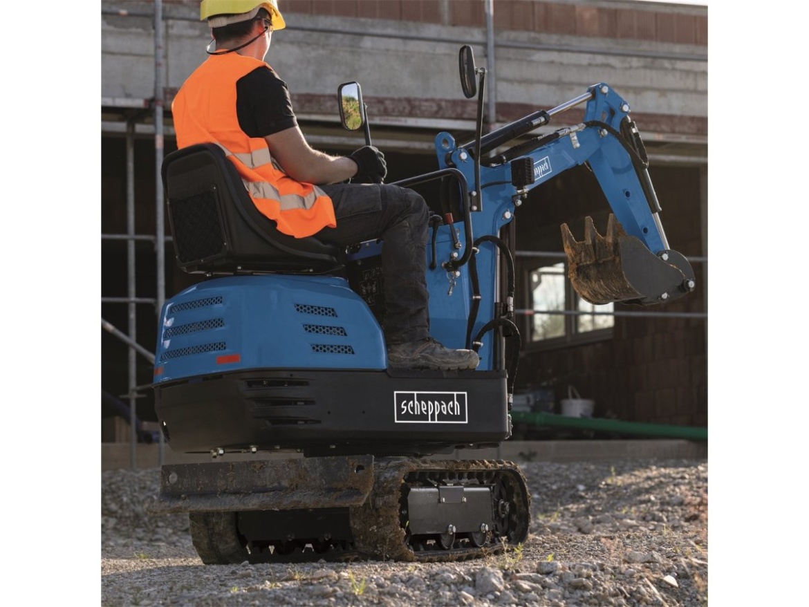 Scheppach EXC 815 - Minibagr