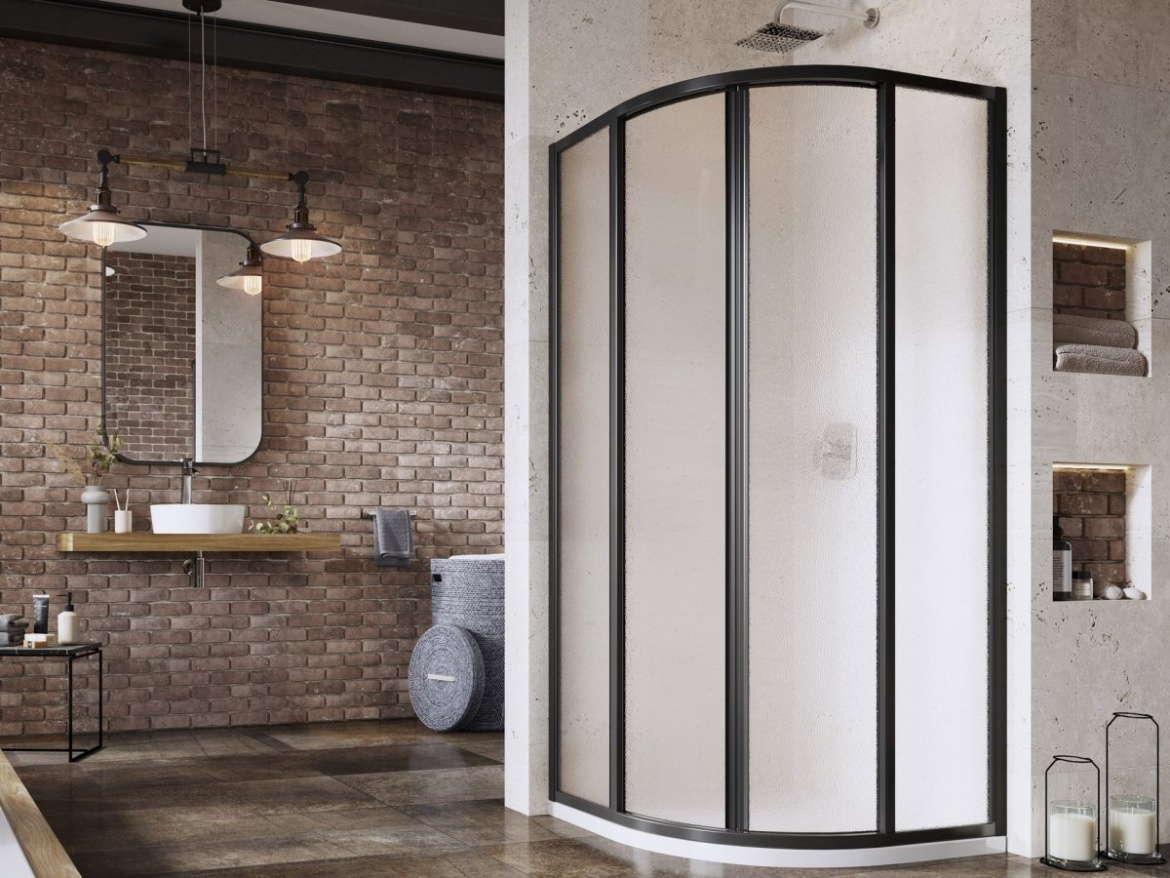 Ravak SKCP4 90x90 195, satin+transparent