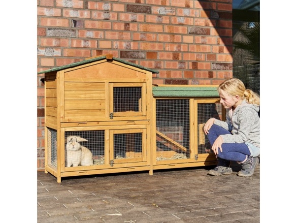 Drevená králikáreň Scobax Deny