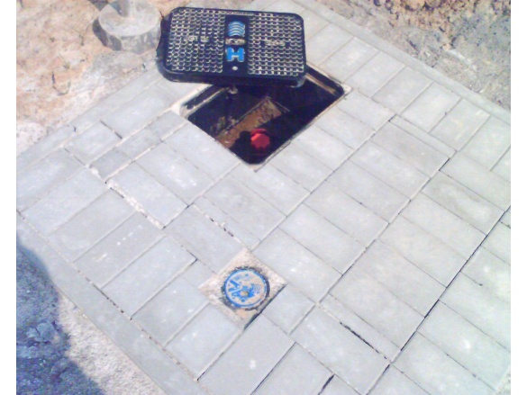 Hydrantový poklop Hermelock C250