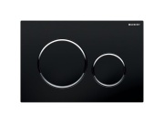 Geberit Deska ovládací GEBERIT SIGMA 20 černá/chrom lesk, 115.882.KM.1