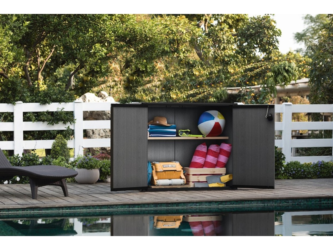 Keter Zahradní box  Cortina Bella grafitový