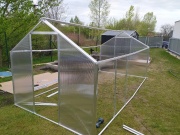 Üvegház összeszerelés