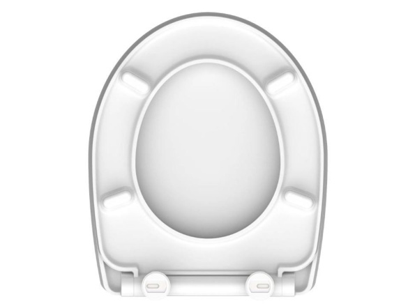 WC sedátka, záchodová prkna Schütte ROUND DIPS | Duroplast HG, Soft Close