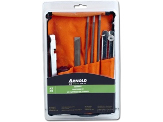 Skladovanie dreva –  Arnold Sada na broušení pilových řetězů