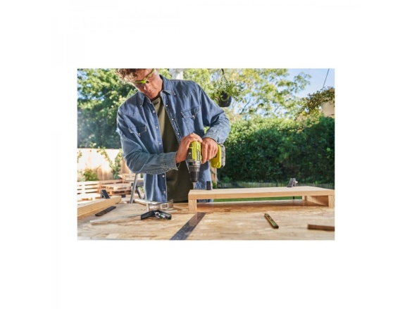 Akkus 18 V-os ütvefúró + 1x 2 Ah-s akkumulátor + töltő + táska + ONE+ bitkészlet Ryobi RYOBI R18PD3-120SA17