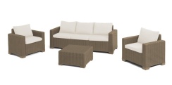 Keter Zahradní set  California 3+2+1 cappuccino