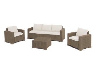 Nábytek –  Keter Zahradní set  California 3+2+1 cappuccino