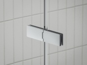 Ravak COSD2 120, čierna+transparent