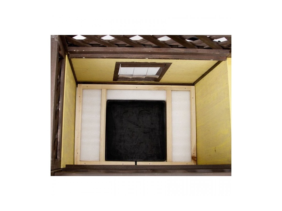 Scobax Pelíšek - zateplená vyhřívaná bouda pro kočky 4-Seasons Deluxe